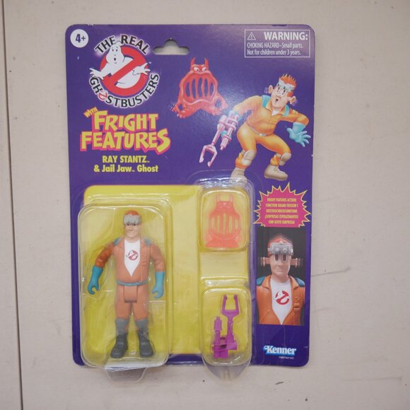 Ghostbusters Ray Stantz and Jail Jaw Ghost Figure Fright Features Action New - Picture 1 of 5